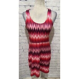 Tehama Athletic Pink Racerback Sleeveless Dress Size Small